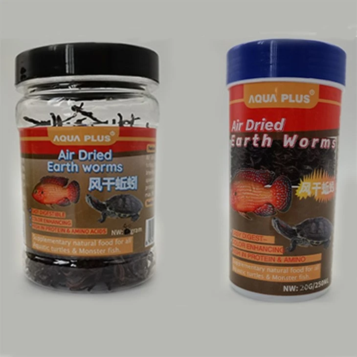 Air Dried Earthworms