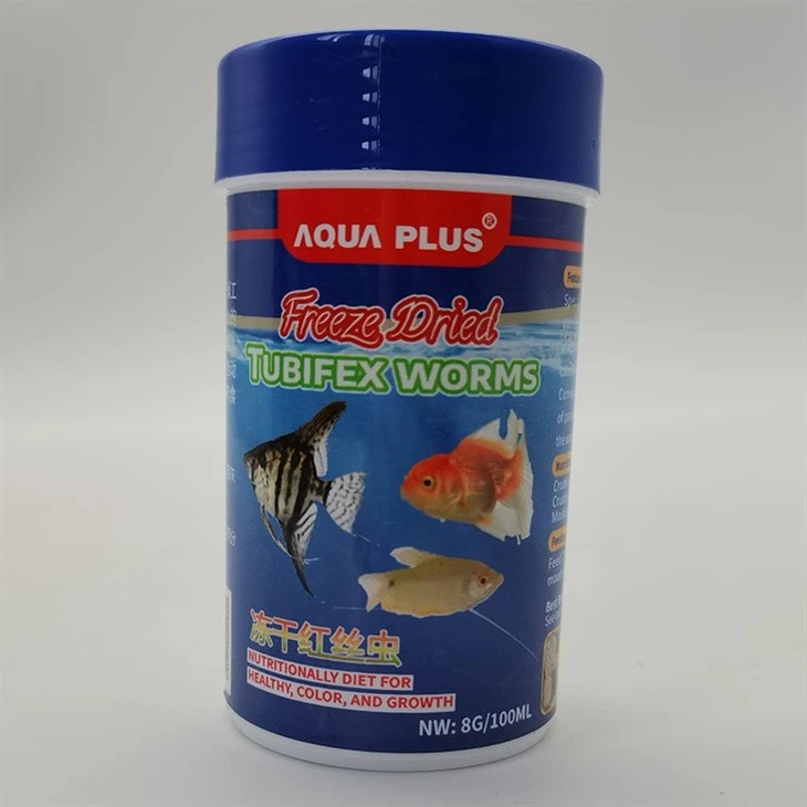 Freeze Dried Tubifex Worm Fish Food