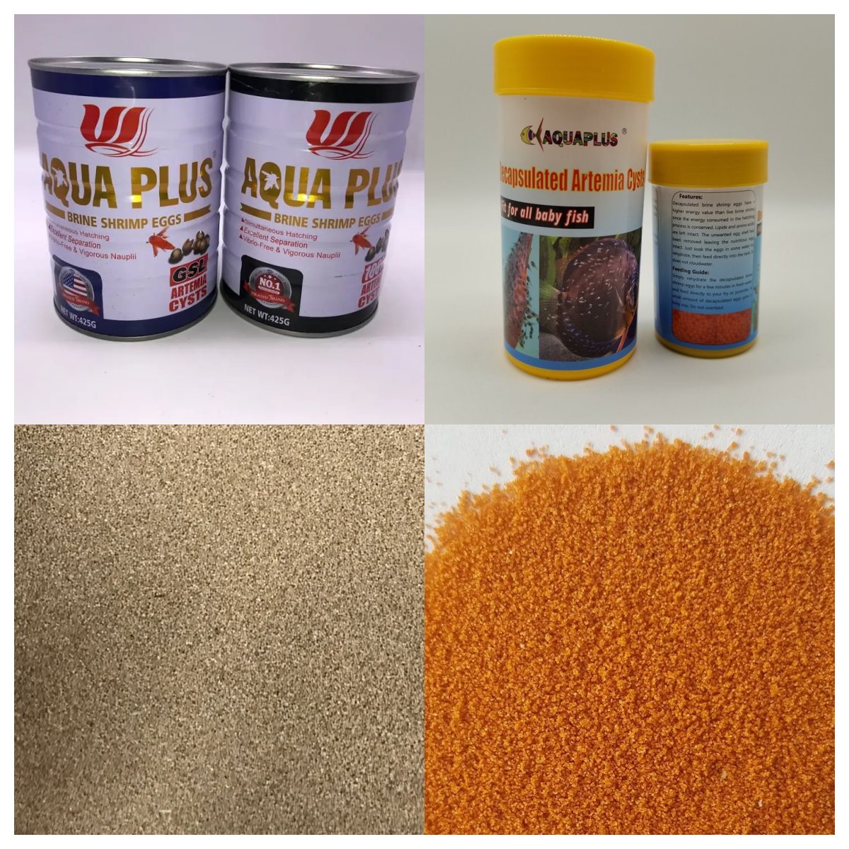 Artemia Cysts vs. Decapsulated Brine Shrimp Artemia Cysts vs. Decapsulated Brine Shrimp