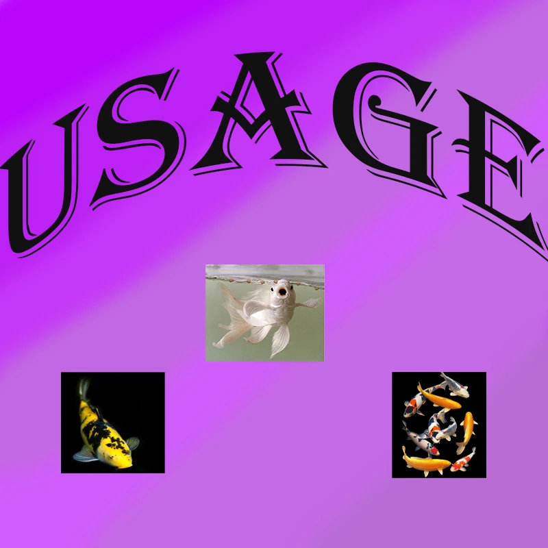 Usage Usage